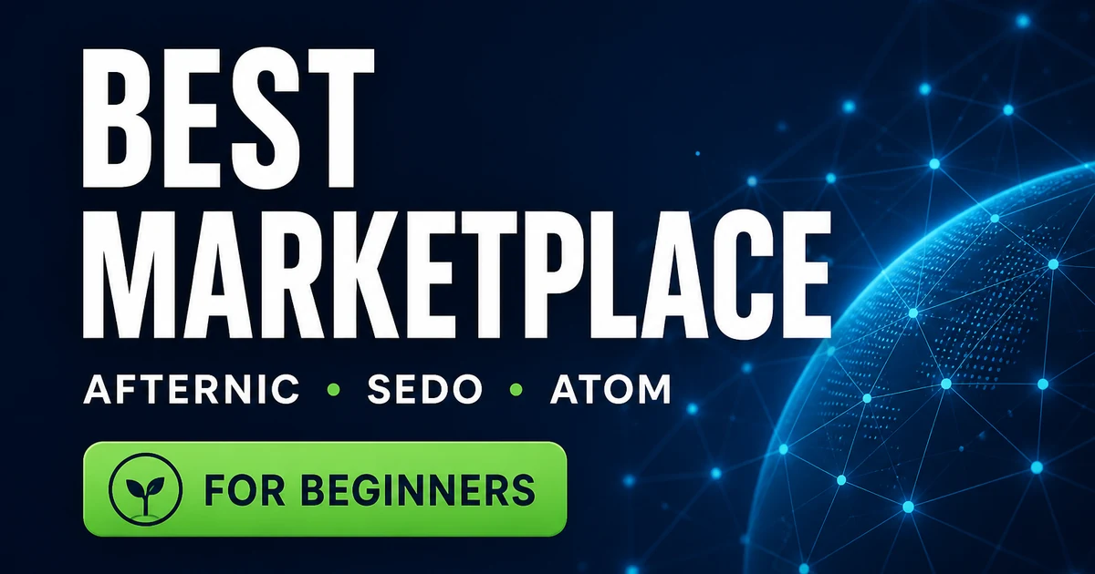 Best Domain Marketplace for Beginners in 2026
