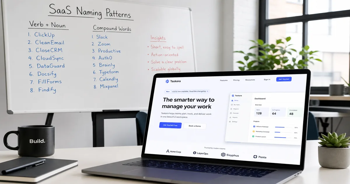The Best Domain Naming Patterns for SaaS Startups in 2026