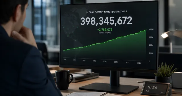 Domain Registrations Pass 400 Million: What It Means for Investors