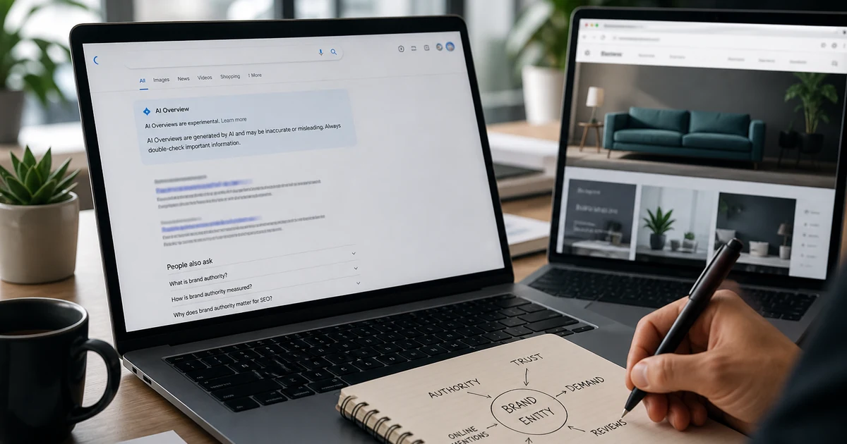 Gemini AI Overviews and Brand Domain Authority