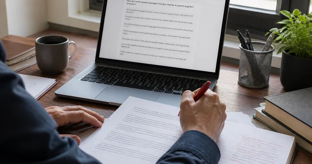 GEO Answer Passages: Get Cited by AI Search