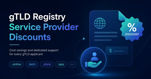 gTLD RSP Discounts and Applicant Support in 2026
