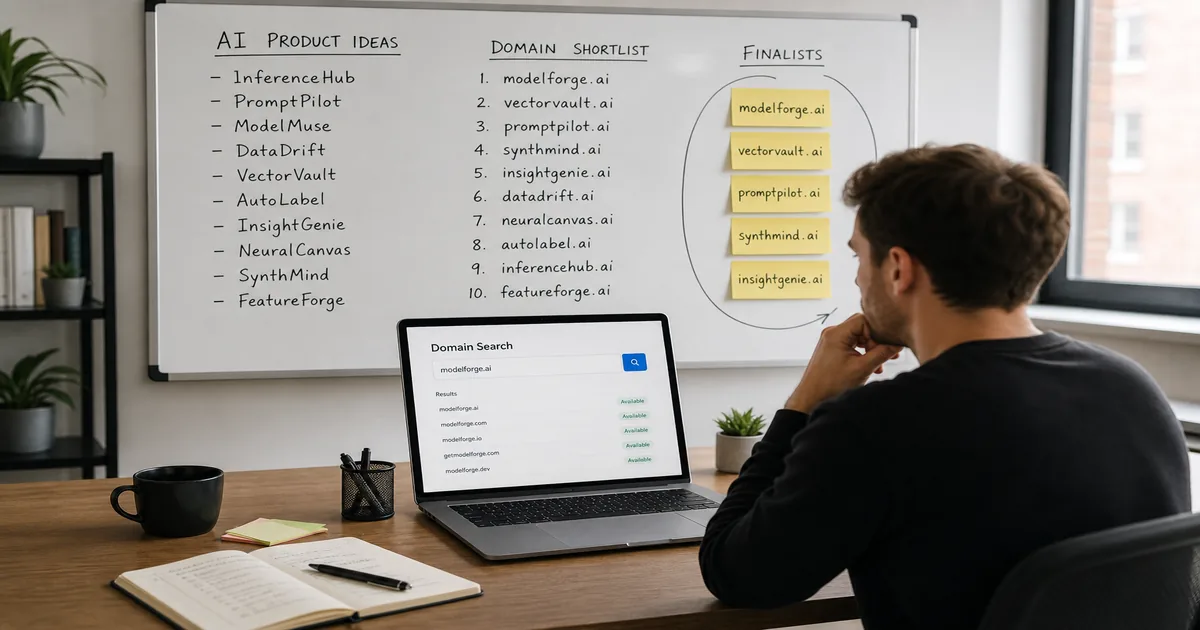 How to Choose a Premium Domain for Your AI Startup in 2026