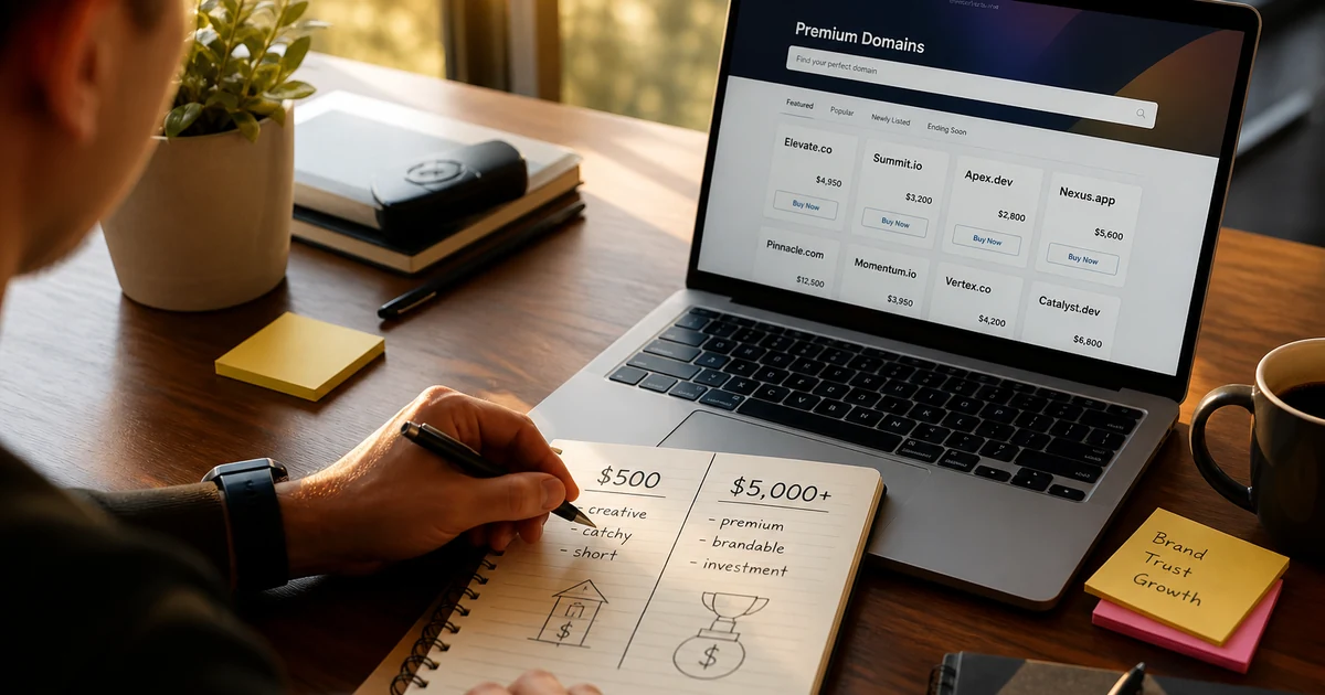 Startup Domain Budget: $10K vs $50K in 2026