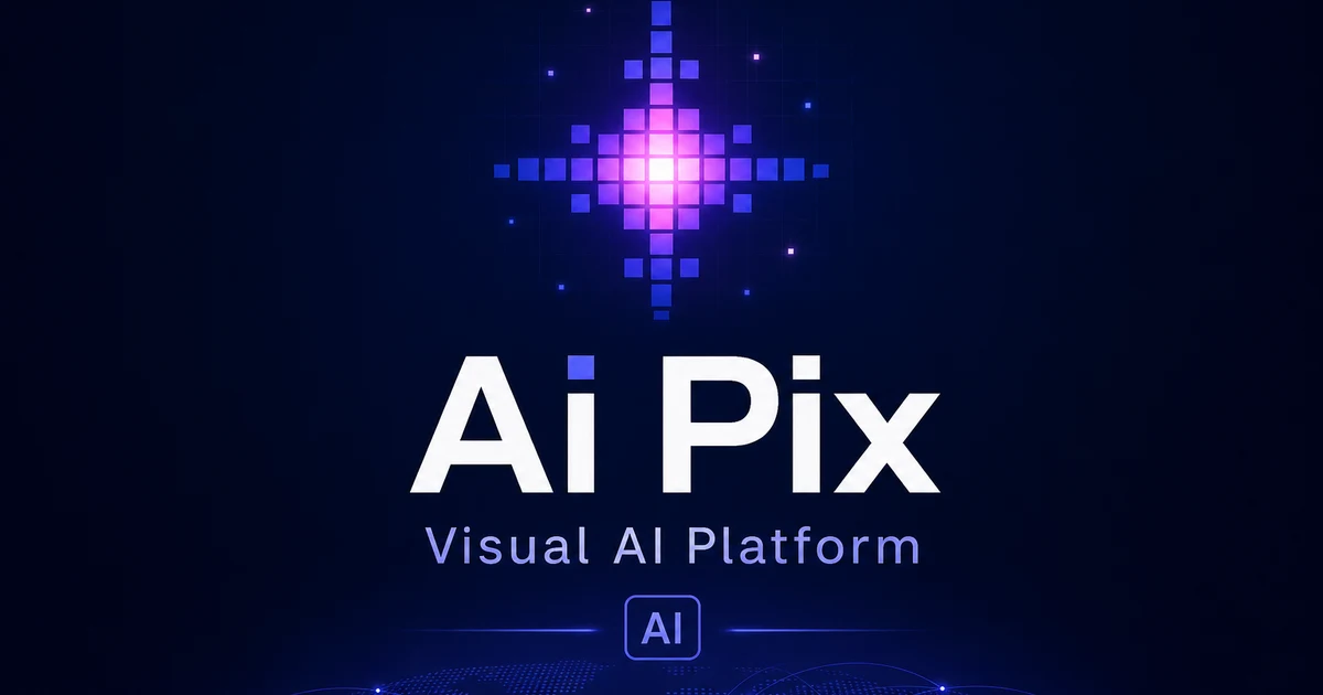 AiPix.app premium brand identity — also known as AiPix, Ai Pix, AiPix.app
