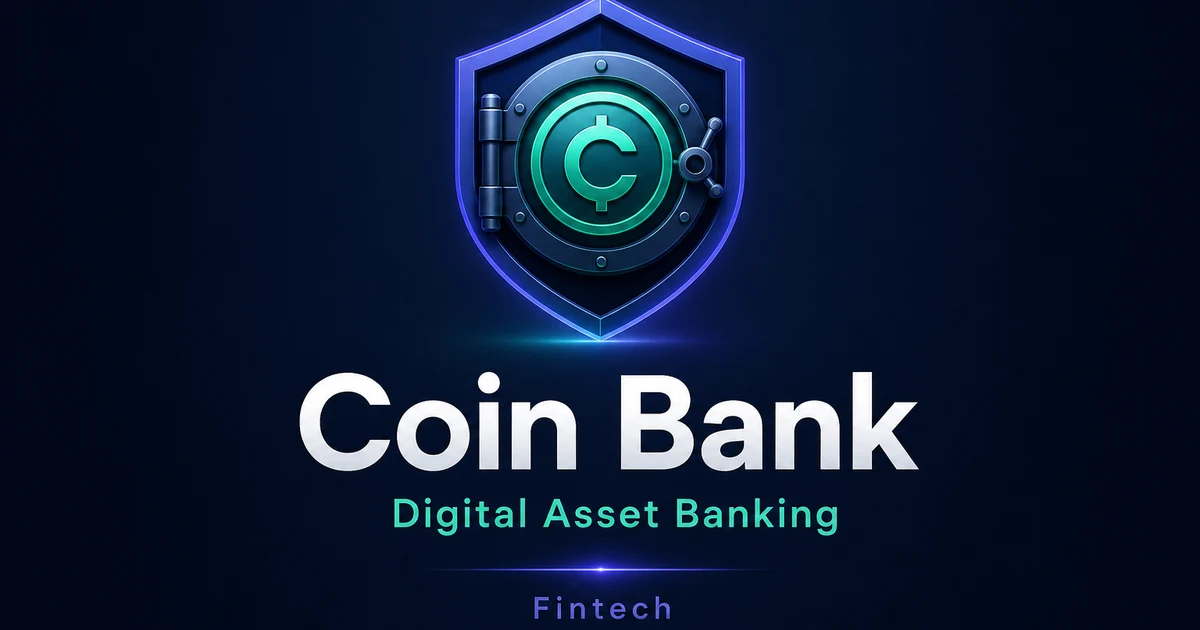 CoinBank.pro premium brand identity — also known as CoinBank, Coin Bank, CoinBank.pro