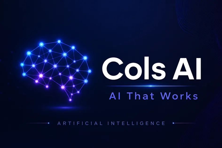 ColsAI.com premium brand identity — also known as ColsAI, Cols A I, ColsAI.com