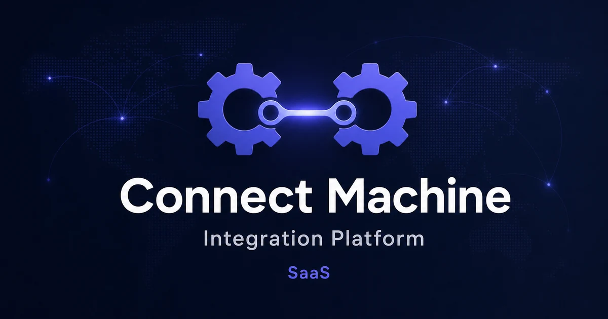 ConnectMachine.app premium brand identity — also known as ConnectMachine, Connect Machine, ConnectMachine.app