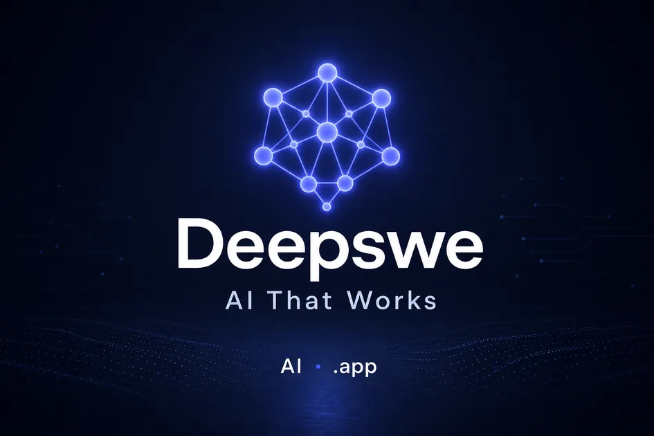 DeepSwe.app premium brand identity — also known as DeepSwe, Deep Swe, DeepSwe.app