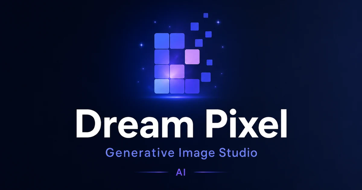 DreamPixel.app premium brand identity — also known as DreamPixel, Dream Pixel, DreamPixel.app