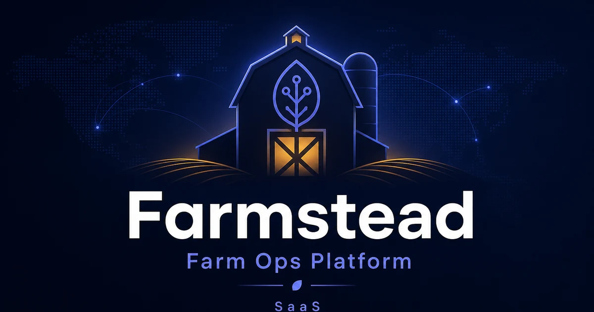 Farmstead.app premium brand identity — also known as Farmstead, Farmstead.app, Farmstead app