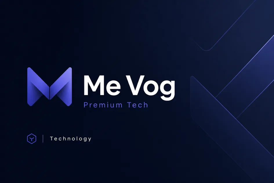 MeVog.com premium brand identity — also known as MeVog, Me Vog, MeVog.com