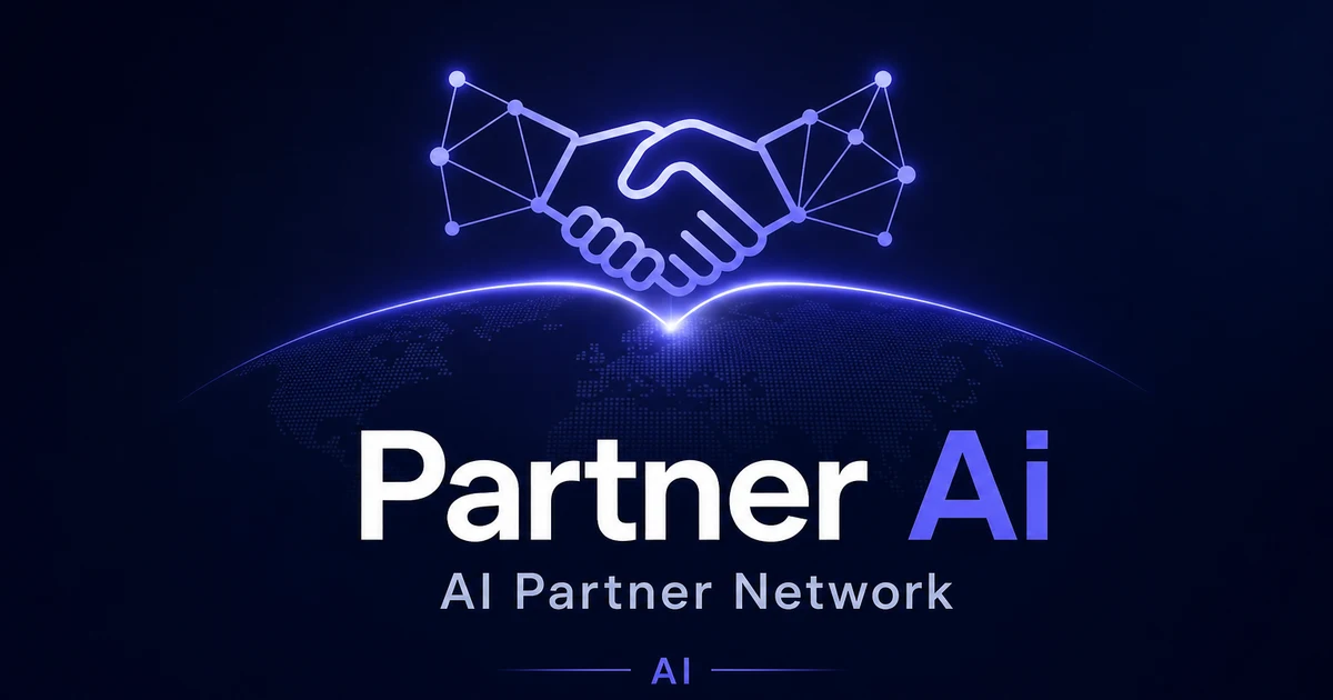 PartnerAi.pro premium brand identity — also known as PartnerAi, Partner Ai, PartnerAi.pro