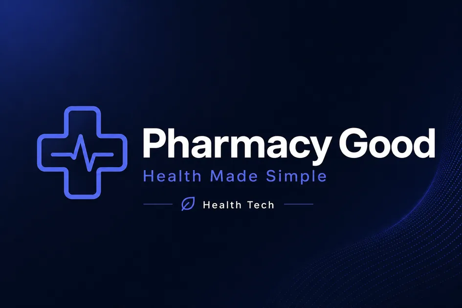 PharmacyGood.com premium brand identity — also known as PharmacyGood, Pharmacy Good, PharmacyGood.com