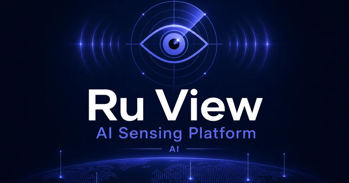 RuView.app premium brand identity — also known as RuView, Ru View, RuView.app