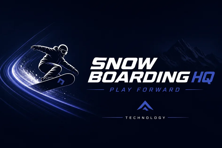 SnowBoardingHQ.com premium brand identity — also known as SnowBoardingHQ, Snow Boarding H Q, SnowBoardingHQ.com
