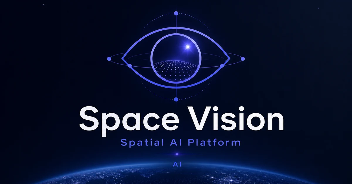 SpaceVision.app premium brand identity — also known as SpaceVision, Space Vision, SpaceVision.app