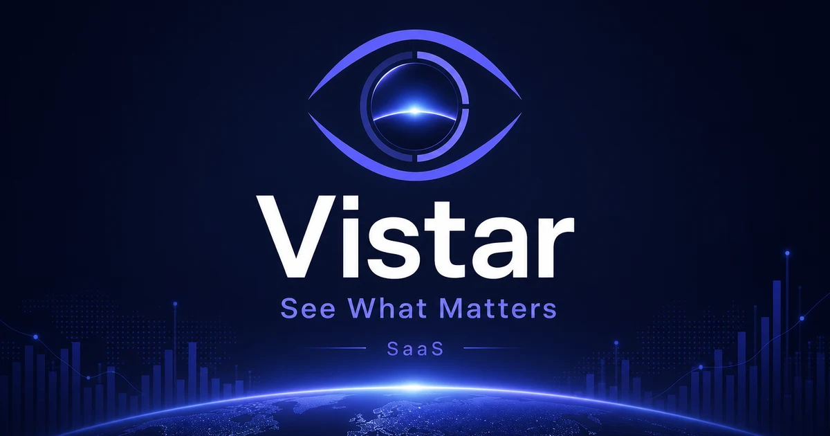 Vistar.app premium brand identity — also known as Vistar, Vistar.app, Vistar app